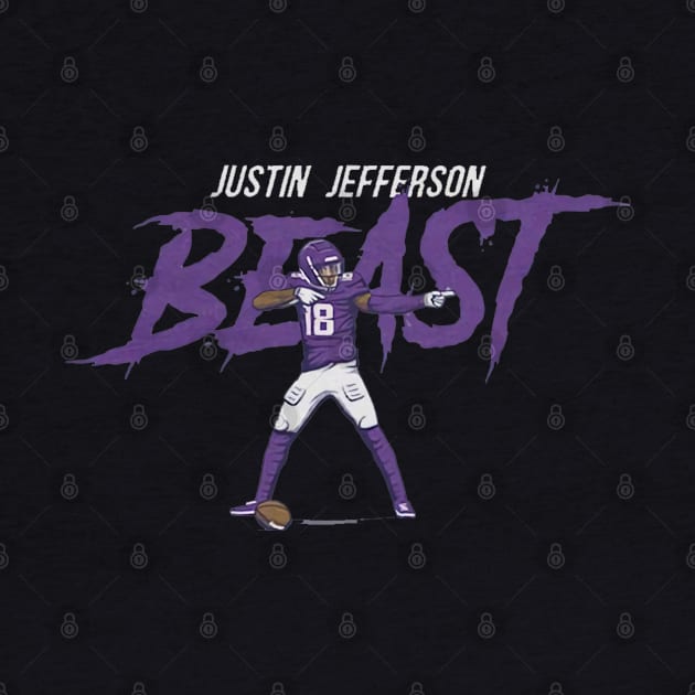 Justin Jefferson Beast by Chunta_Design